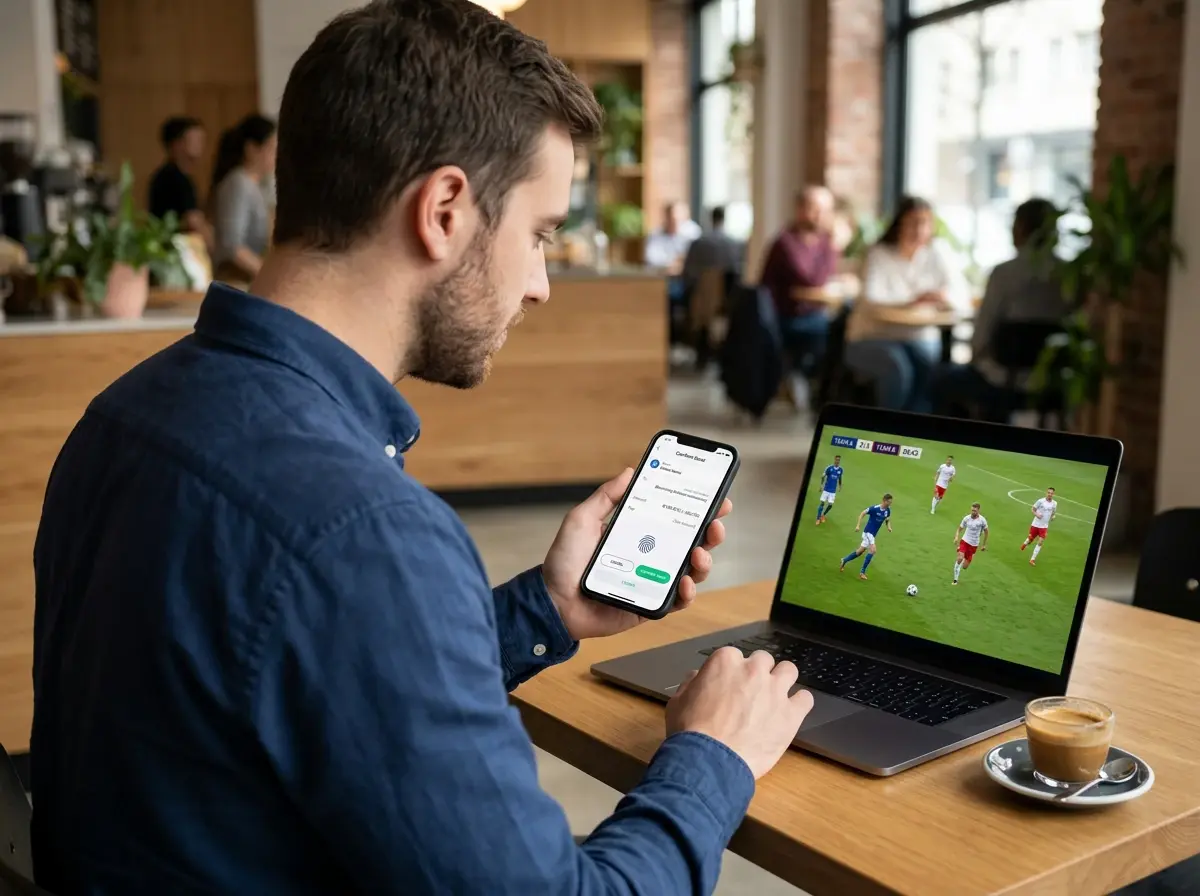 Krüptovaluutaga panustamine nutitelefonist - mobiilne spordiennustuse protsess